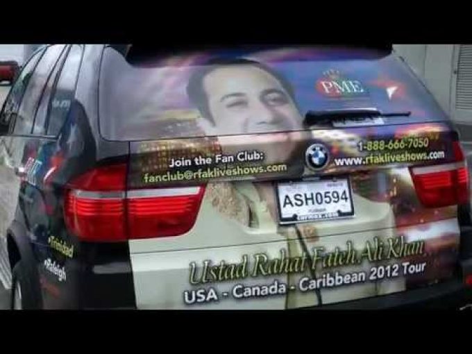 BMW X5 Car Wraps Fort Lauderdale Florida Ustad Rahat Fateh Ali Khan Car Wrap BMW X5 Car Wraps Fort Lauderdale Florida Ustad Rahat Fateh Ali Khan Car Wrap