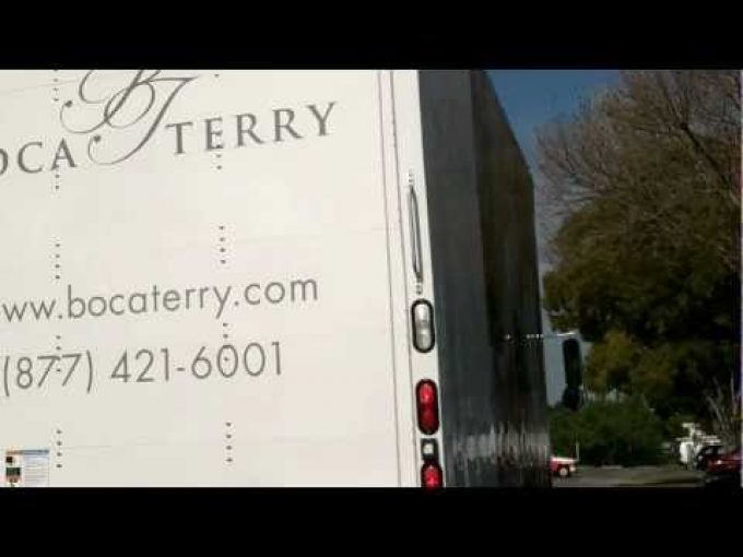 Car Wrap Solutions | Boca Raton Box Truck Vehicle Wrap for Boca Terry Bath Robes