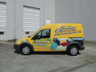Fort Lauderdale Ford Transit Connect Van Wrap for Fashion Cleaners by 3M CERTIFIED Car Wrap Solutions