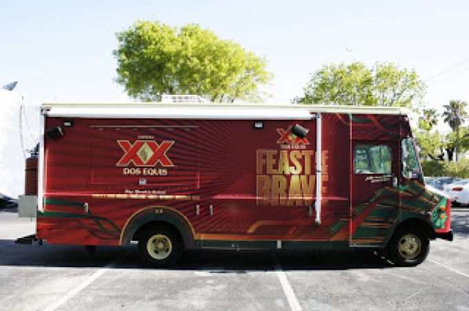 Fort Lauderdale, Florida Food Truck Step Van Wrap by 3M CERTIFIED Car Wrap Solutions