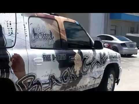 Chevy Suburban SUV Car Wrap Fort Lauderdale FL | Hip Hop Artist Black Ge…