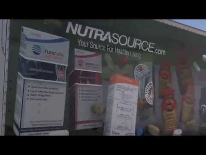Miami Freightliner Commercial Box Truck Wrap Advertisement | Nutrisource…