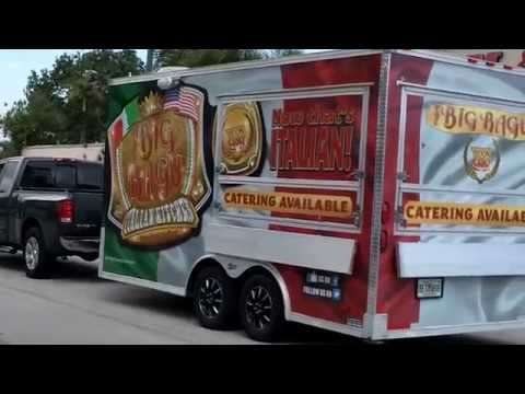 Weston Fort Lauderdale Food Truck Trailer Wrap Big Ragu Italian Kitchen | Car Wrap Solutions