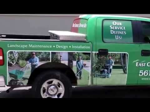 Palm Beach Gardens Ford Commercial Truck Wrap for East Coast Mulch |  Ca…