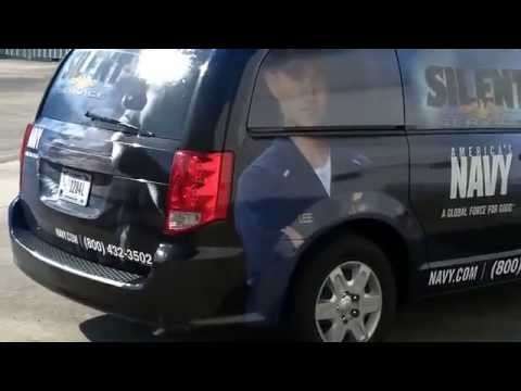 US Navy Dodge Caravan Vehicle Wrap | Fort Lauderdale, FL | Car Wrap Solu…