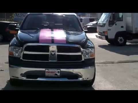 Fort Lauderdale Dodge Ram Truck Pink Vinyl Racing Stripes | 3M CERTIFIED…
