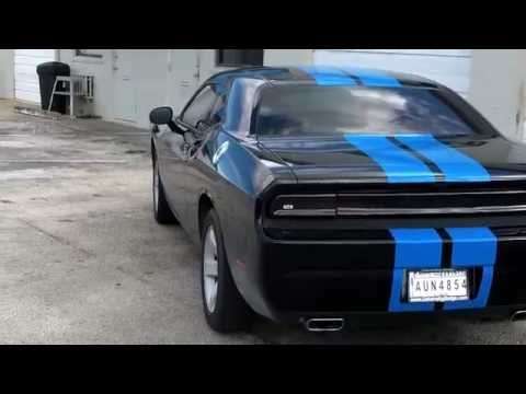 Dodge Challenger Racing Vinyl Stripes Pompano Beach Florida by Car Wrap …