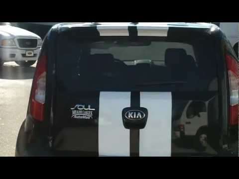 Kia Soul Vinyl Racing Rally Stripes Graphics Fort Lauderdale Florida