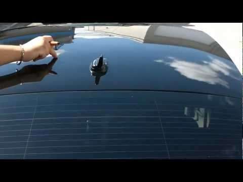 Glossy Black Roof Wrap Volkswagen Passat Fort Lauderdale Florida