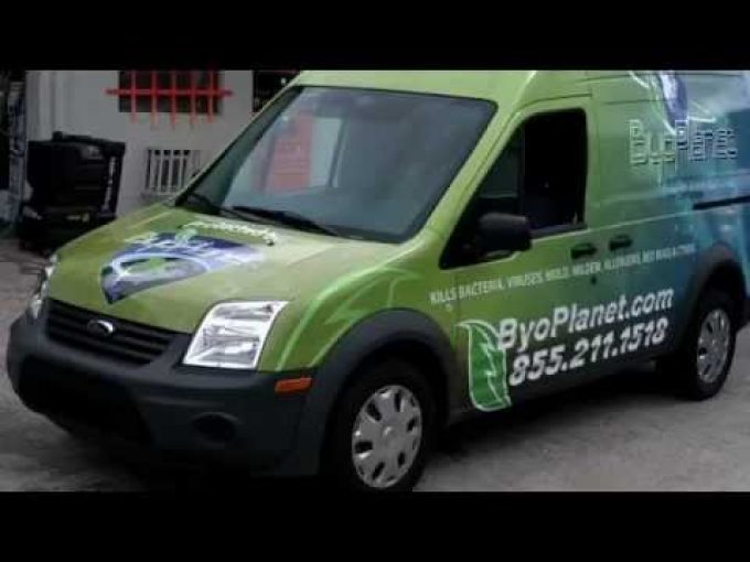 Ford Transit Connect Van Graphics Wrap Sunrise Florida | Byoplanet