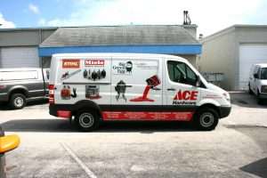 Ace Hardware Car Wrap Fort Lauderdale Florida