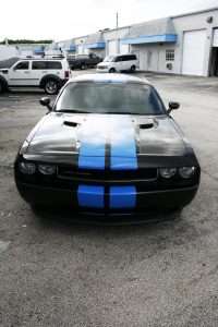 Dodge Challenger Racing Stripes