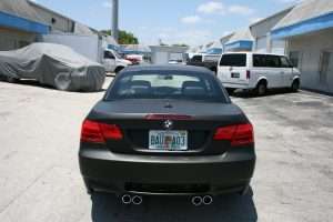 Flat Matte BMW Car Wrap