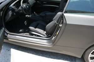 Matte Black Door Jam Wrap