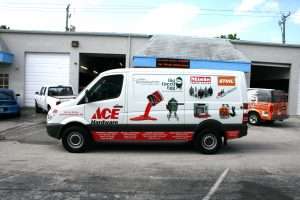 Mercedes Benz Sprinter 3M Wrap Fort Lauderdale Florida