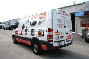 Mercedes Benz Sprinter Wrap Fort Lauderdale Florida