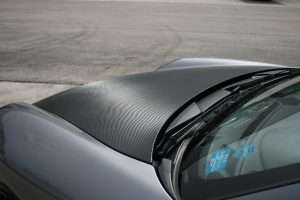 Porsche Carbon Fiber Hood Wrap