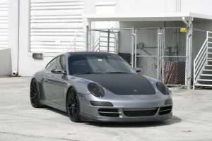 Porsche Carbon Fiber Wrap Fort Lauderdale