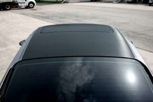 Porsche Roof Carbon Fiber Wrap