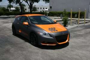 Custom Honda CRZ Car Wrap Miami Florida