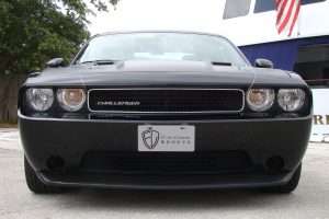 Dodge Challenger Matte Hood Wrap Miami