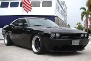 Miami Custom Dodge Challenger Matte Black