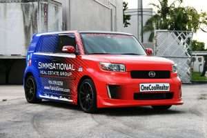 Scion Xb Car Wrap