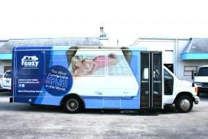 Shuttle Bus Wrap Miami Florida