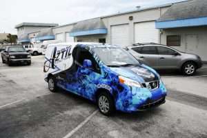 Air Conditioning Car Wrap Fort Lauderdale Florida