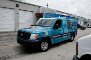 Nissan NV 1500 2500 3500 Vinyl Van Wraps Advertising for Miami Florida – Alarm Company Car Wrap