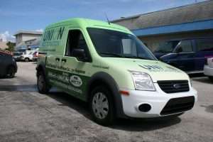 Ford Transit Connect Vinyl Wrap Fort Lauderdale