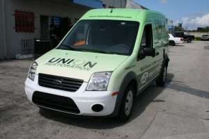 Fort Lauderdale Ford Transit Connect 3M Vehicle Wrap