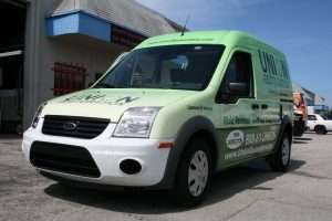 Fort Lauderdale Ford Transit Connect Vinyl Wrap