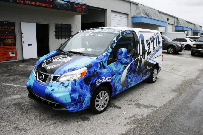 Nissan NV 200 3M Vinyl Vehicle Wrap West Palm Beach Florida