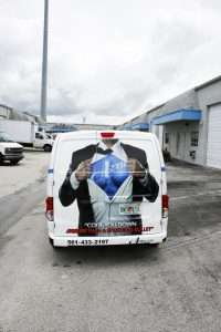 Palm Beach Air Conditioning Vehicle Wrap