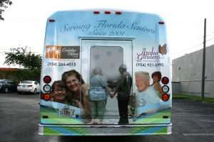 assisted living vehicle wrap fort lauderdale fl