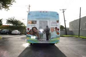 shuttle bus vehicle wrap Fort Lauderdale