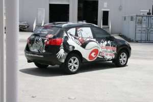 DJ Inferno Miami Car Wrap