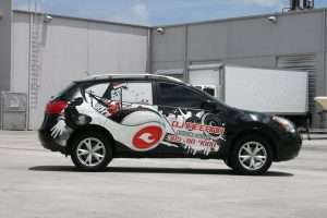 DJ car wrap Miami  Florida