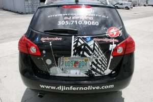 Nissan Murano car wrap Miami Florida