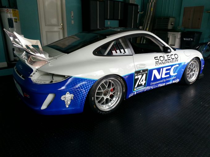 Palm Beach Porsche 911 GT3 Race Car Vinyl Wrap Graphics