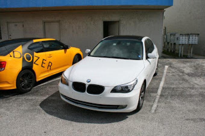 BMW 3M Scotchprint Vinyl Wrapped Panoramic Roof Wrap Miami Florida