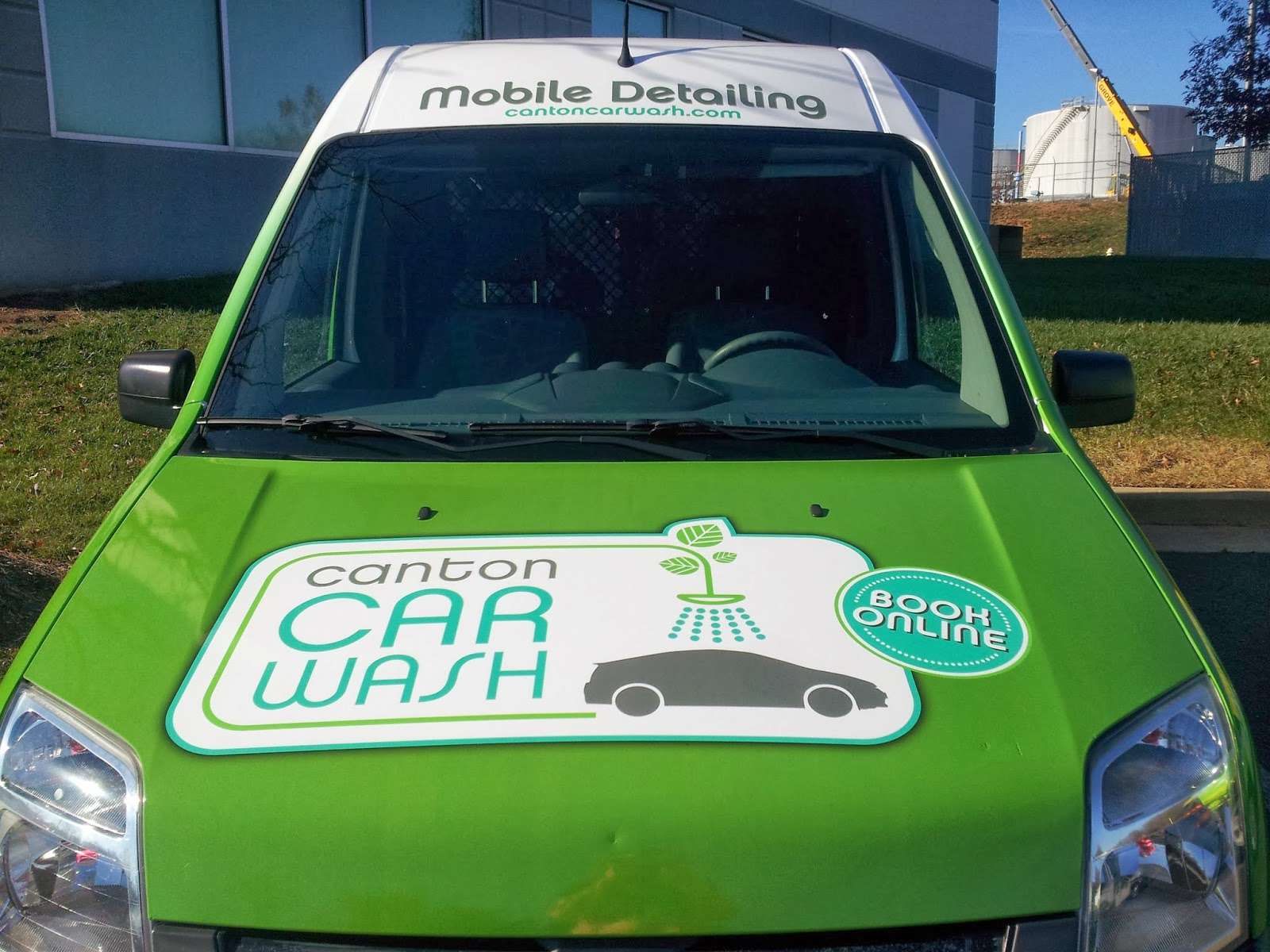 Ford Transit Connect 3M Vehicle Wrap Graphics Baltimore Maryland | Canton Car Wash