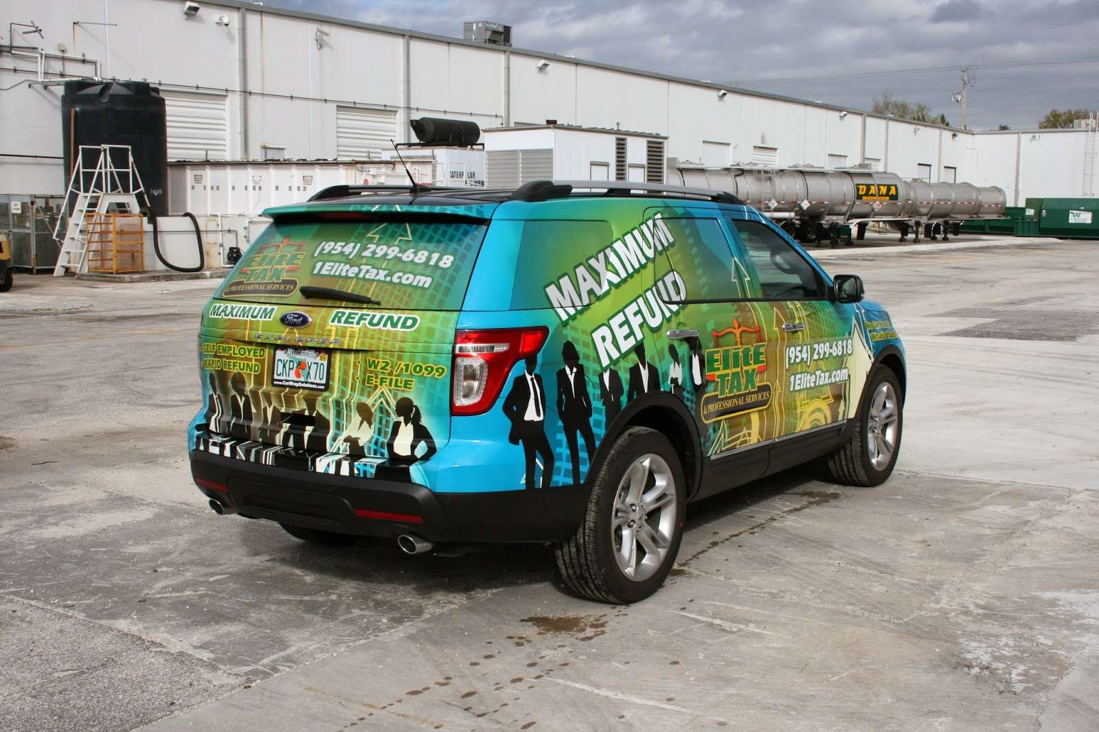 Car Wrap Design, Car Wrap Printing & 3M Certified Installations by Car Wrap Solutions in Fort Lauderdale Florida