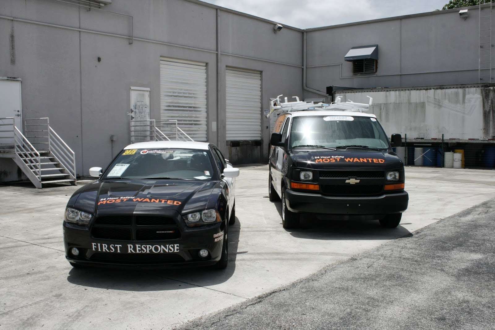 Security Patrol Car Vehicle 3M Wraps & Vinyl Graphics Miami Florida