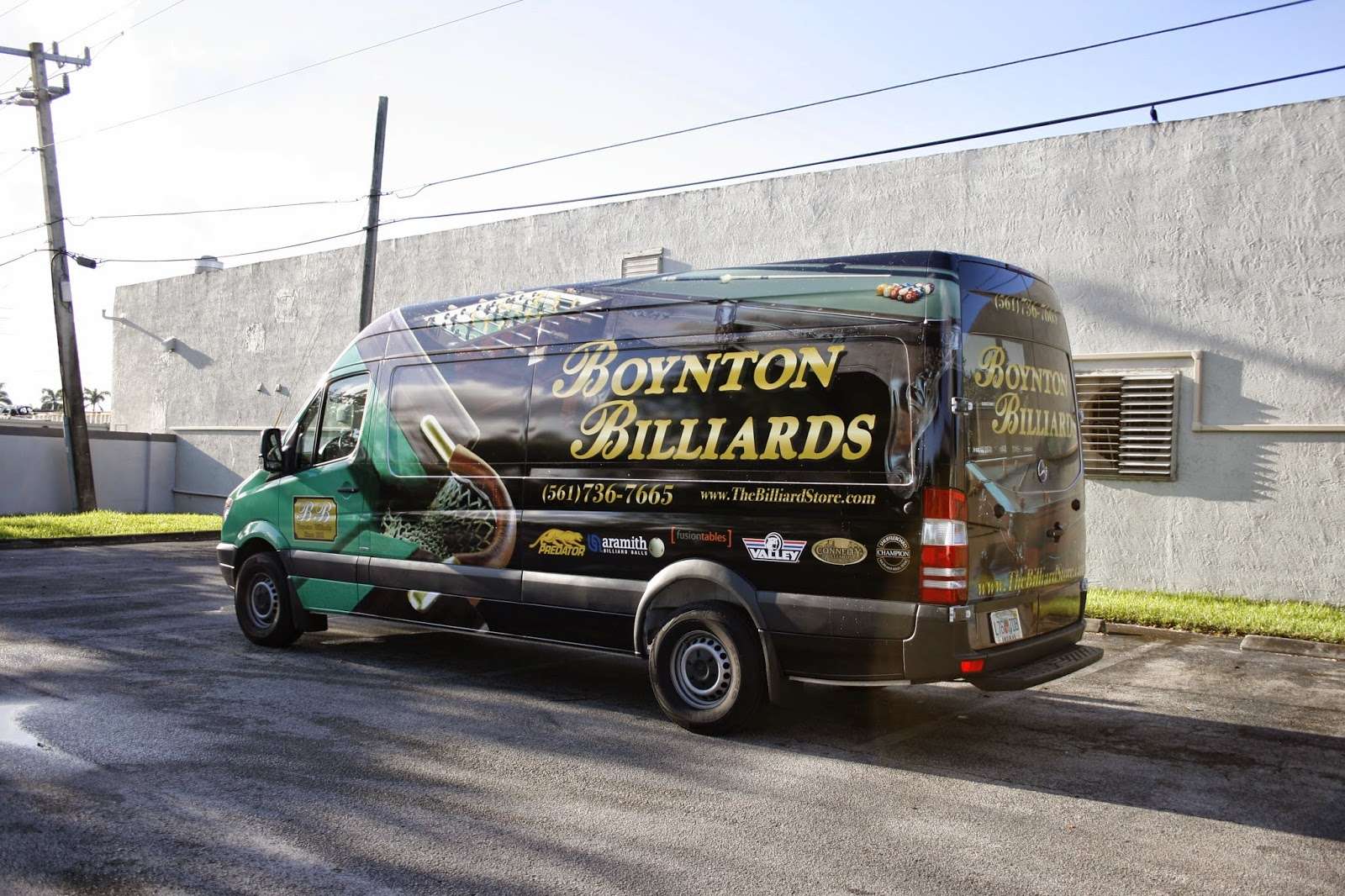 Boynton Beach Florida Mercedes-Benz Sprinter Van 3M Vinyl Vehicle Wrap Advertising