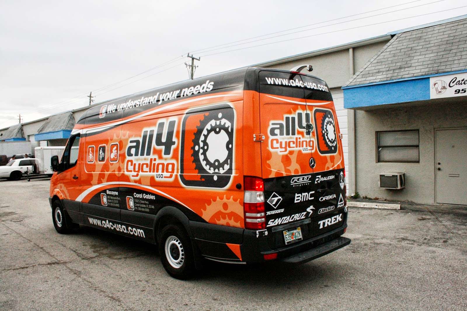 Sprinter Van 3M Vinyl Vehicle Wrap Advertising Coral Gables Florida