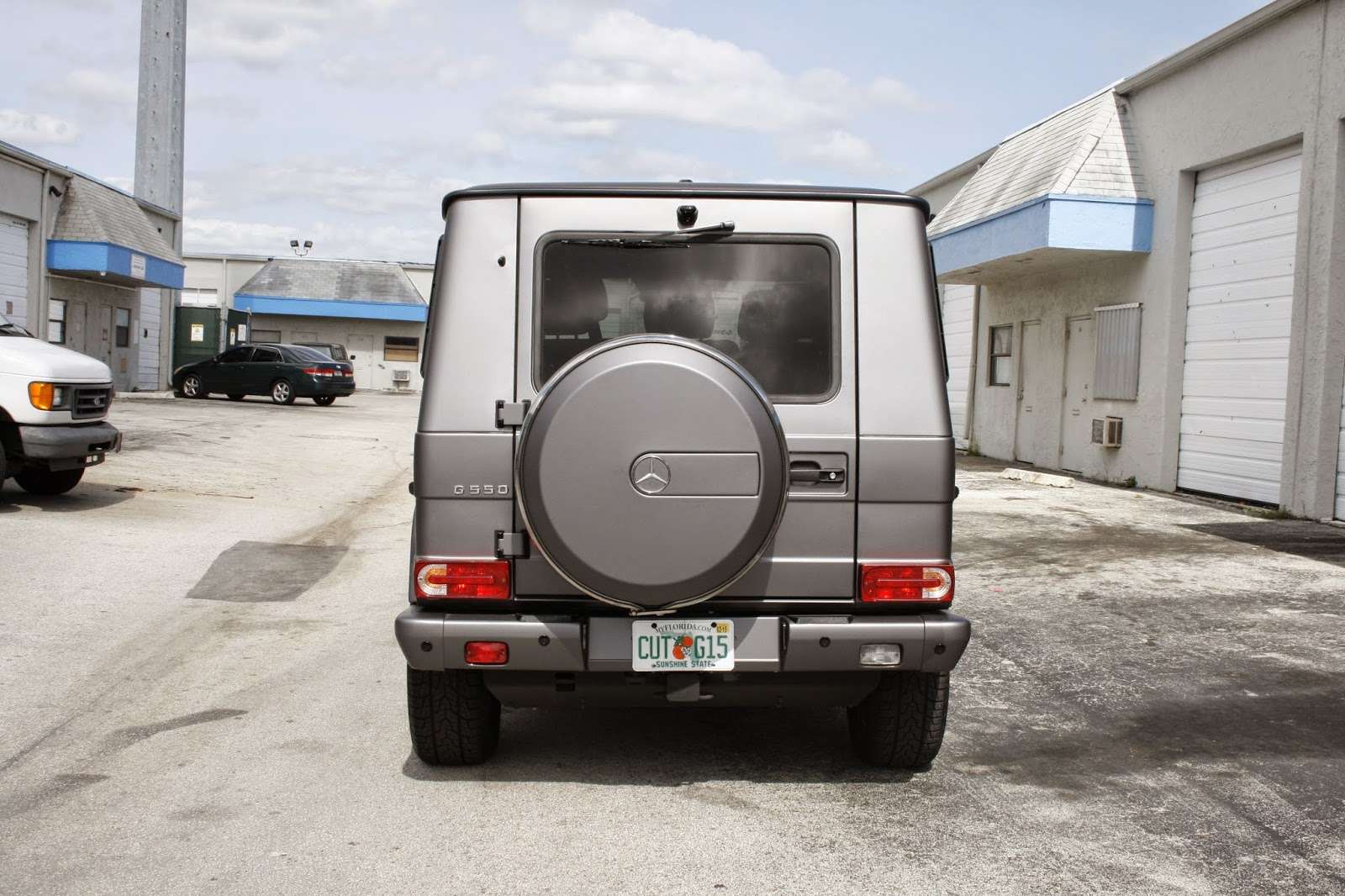 Mercedes Benz G500 Wagon Matte Vinyl Wrapped Vehicle Wrapping Miami Florida