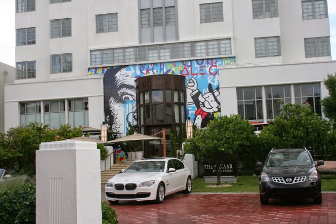 Art Basel Miami Mural Wall Vinyl Wrap | SLS Hotel South Miami Florida Art Basel Miami Mural Wall Vinyl Wrap | SLS Hotel South Miami Florida