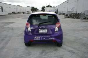 Chevy Sonic car wrap Miami Florida